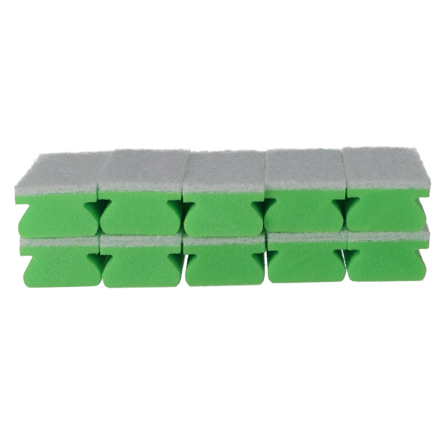 Multy Greepsponsen Groen/wit 10 Stuks 6 Multy Greepsponsen Groen/wit 10 Stuks - Afbeelding 4