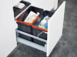 Franke Sorters - 300-45 Duo Inbouw Afvalemmer 121.0150.144 -Keukengerei Winkel ca31d09af57e0d93d2d3f1dd