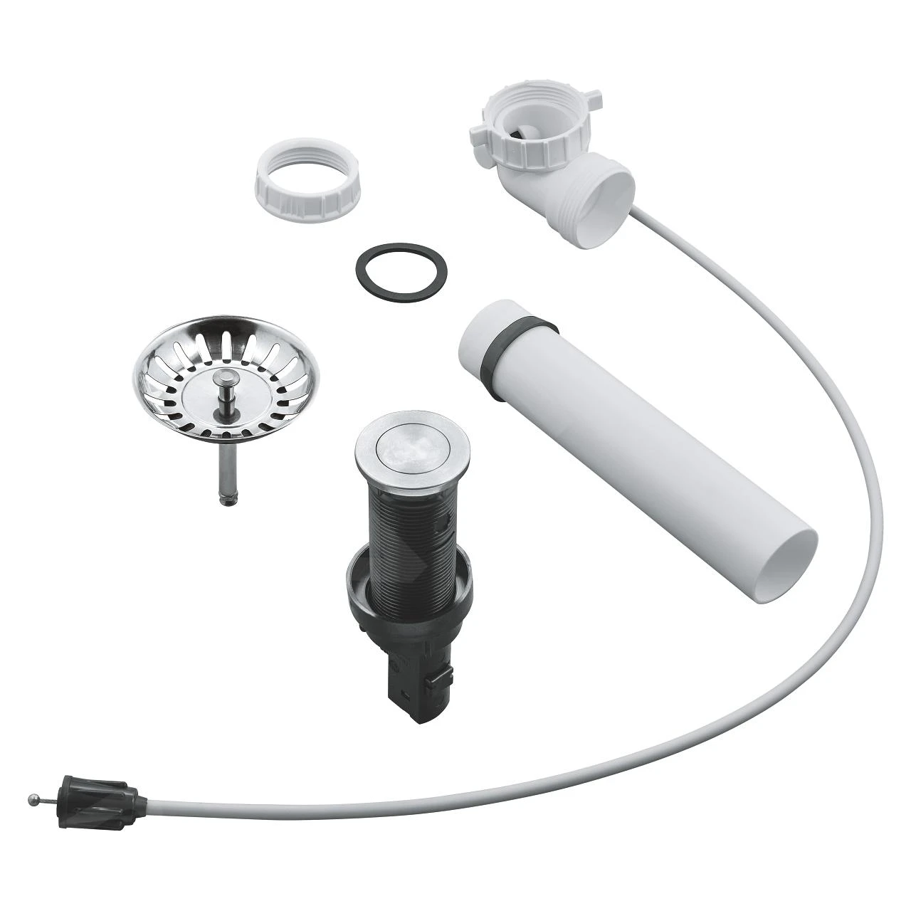 Grohe Afvoergarnituren - Afvoerset Voor Spoelbak, Geborsteld RVS 40986SD0 5 Grohe Afvoergarnituren - Afvoerset Voor Spoelbak, Geborsteld RVS 40986SD0 - Afbeelding 3