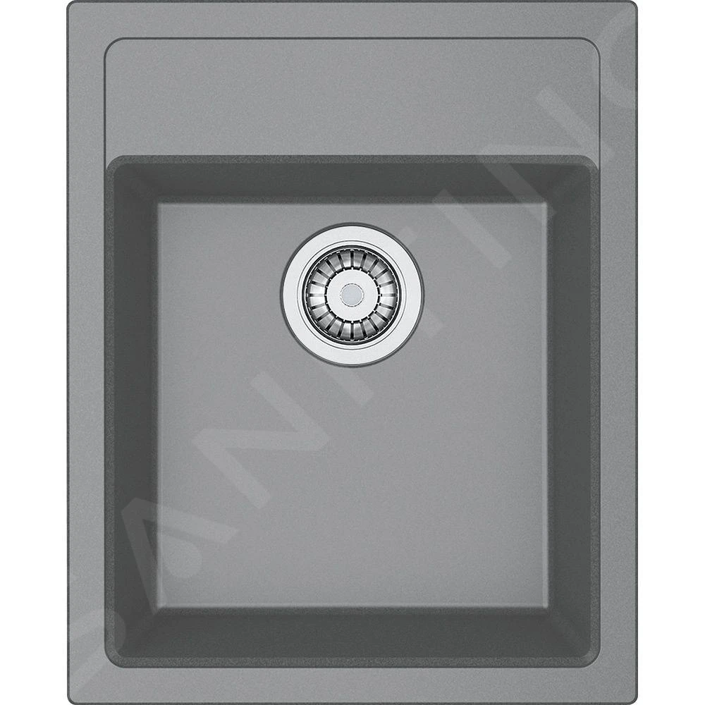 Franke Sets - Keukenset T51, Tectonite Spoelbak SID 610-40 En Keukenkraan FN 0147.031, Grijs/chroom 114.0508.414 6 Franke Sets - Keukenset T51, Tectonite Spoelbak SID 610-40 En Keukenkraan FN 0147.031, Grijs/chroom 114.0508.414 - Afbeelding 4