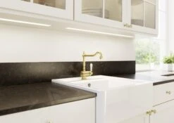 Blanco Tradon - Keukenkraan, Satijn Goud 526688 -Keukengerei Winkel d40018a973a1402880532ea0