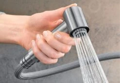 Blanco Ambis S - Keukenkraan Met Uittrekbare Handdouche, Geborsteld Rvs 523119 -Keukengerei Winkel db0e57ed24e81fa812b75759