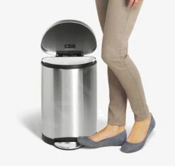 Simplehuman Afvalemmers - Afvalbak 6 L, Wit CW1835CB -Keukengerei Winkel ddb38d316836f94eb5a015f4