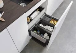 Blanco Select - Inbouw Afvalemmer, Met Scheidingswand, Inhoud 42 L 526211 -Keukengerei Winkel e2ff632b91a419c976f712d4