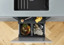 Blanco Select - Inbouw Afvalemmer, Met Scheidingswand, Inhoud 34 L 526207 -Keukengerei Winkel e89c643e48a04b1e10a8c412