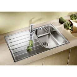 Blanco Livit 45 - Spoelbak, 860x500 Mm, Geborsteld Rvs 514786 -Keukengerei Winkel eca09b3359524cbda5c05a77