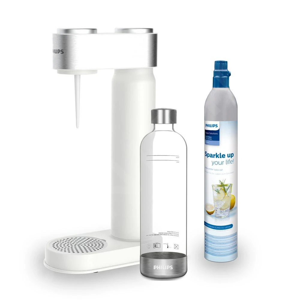 Philips GoZero - Sodamaker Viva Met Toebehoren, Wit ADD4902WH/10 3 Philips GoZero - Sodamaker Viva Met Toebehoren, Wit ADD4902WH/10