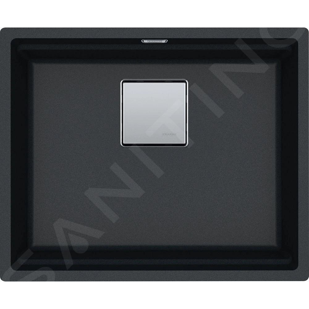 Franke Kubus 2 - Fragraniet Spoelbak KNG 110-52, 560x460 Mm, Onyx 125.0641.392 3 Franke Kubus 2 - Fragraniet Spoelbak KNG 110-52, 560x460 Mm, Onyx 125.0641.392